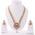 Jewels Guru Exclusive Long Golden Necklace Set-a13