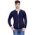 Campus Sutra Blue Casual Jacket