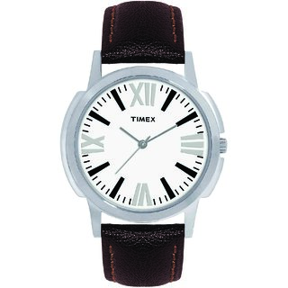 TIMEX BROWN MEN S WRIST WATCH TI002B10100