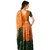 Orange N Olive Green Rajasthani Lehanga Choli Set 302-36