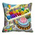 meSleep Multi Happy Birthday Cushion Cover (12x12)