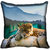 meSleep Tiger Digital Printed Cushion Cover 12x12