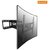 Dual Arm Full Motion Wall Mount For Curved  Flat Panel TV 47inch Size