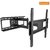 Dual Arm Curved Flat Panel TV Wall Mount For 37inch Screen (LPA36-443A)