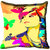 meSleep Beautiful Lady Digital Printed Cushion Cover 12x12
