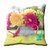 meSleep Multi Colour Floral Cushion Cover (18x18)