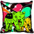 meSleep Elephant Digital Printed Cushion Cover 12x12