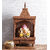 Shilpi Brown Sheesham Wood Exquisite Temple / Mandir / Puja Esstential / Wooden Mandir
