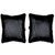 Able Classic Cross Cushion Seat Cushion Cushion Pillow Black For CHEVROLET BEAT Set of 2 Pcs