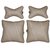 Able Classic Cross Kit Seat Cushion Neckrest Pillow Beige For HYUNDAI VERNA OLD Set of 4 Pcs
