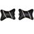 Able Classic Cross Neckrest Neck Cushion Neck Pillow Black and Beige For AUDI AUDI-Q5 Set of 2 Pcs