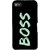 Snapdilla Black Background Simple Awesome Pefect Boss The Boss Quote Designer Case For BlackBerry Z10