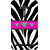 Snapdilla Different Pattern Black  White Heart Shaped Zebra Love Leather Phone Case For Asus Zenfone Go ZC500TG