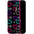 Snapdilla Black Background Multi Coloured Love Little Hearts Simple Designer Case For Asus Zenfone Go ZC500TG
