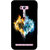 Snapdilla Breakup Love Heart Shaped Burning Fire Black Background Designer Case For Asus Zenfone Selfie ZD551KL