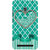 Snapdilla Unique Pearls Sparkling Diamond Heart Shaped Green Color Cute Phone Case For Asus Zenfone 5