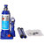 Combo pack of Car Vacuum Cleaner and Electric Air Pump and Bottle Jack And Puncture Kit