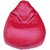 Earthwood Leather Bean Bag Red XXXL- With Beans