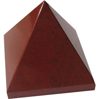 Red Jasper Pyramid - A Fire Stone Healing Crystal / Reiki Pyramid