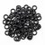 Max Keyboard Cherry MX Rubber O-Ring Switch Dampeners 50A - 0.4mm Reduction (130pcs)
