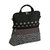 Lassig Casual Buggy Stroller Bag Diaper Shoulder Bag Handbag Tote-Bag includes Stroller Hooks, Multimix Black