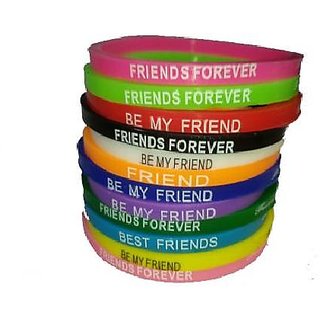 Buy Friendship Band Pack of 10 CODEGW-8465 Online - Get 65% Off