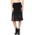 Reamnika Mini Black Plain Women's Skirt
