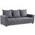 Gioteak Canberra 5 seater sofa set in grey color 3+1+1