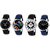 GUG 4 pc Stylish Analog Wristwatches  for Men's/Boy's