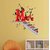 Wall Stickers World Of Music Including Musical Notes And Guitar For Music Lovers