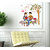 Wall Stickers Cute Couple In Love For Valentine's Day And For Bedroom Decoration Vinyl