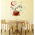 Wall Stickers Coffee Time With Musical Notes Design For Cafe Restaurant Decoration And Home Decor Vinyl