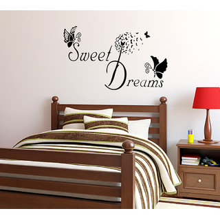  Wall  Stickers  Sweet Dreams Quote For Bedroom  Wall  