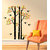 Wall Stickers Colourful Flowers On Branches Of The Tree For Home Decor Wall Vinyl