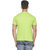 Demokrazy Men's Green V-Neck T-Shirt
