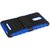 Cantra Kick Stand Hard Dual Armor Hybrid Rubber Back Case Cover for Redmi Note 3 - Blue