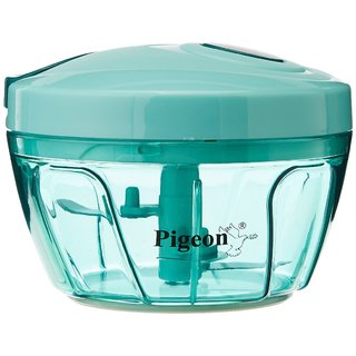 Pigeon New Handy Chopper With 3 Blades Green Choppers Dicers