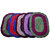Anjani's Pack of 3 Multicolor Cotton Doormats