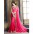 Stylzone Pink Georgette Printed Saree With Blouse