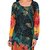 Nakoda Creation Women's Rayon Unstitched  Multicolor Printed Kurti Fabric (Fabric only for Top)
