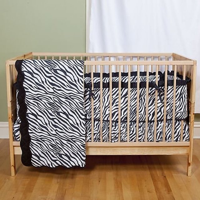 Baby Crib Set 4 pc Crib SheetQuilted Blanket Crib Skirt  Baby Pillow  Case Grey Bamboo Design Combo  Amazonin Home  Kitchen
