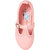 N Five Flat PU Closed-Toe Pink Belly Shoes For Girls -NFBELLY05PINK