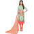 Sudev Multicoloured Chanderi Dress Material (Unstitched)