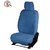 GS-Fixed Front Headrest Blue Towel Car Seat Covers for Hyundai Santro Xing