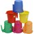Vipin JET 100 plastic Mug / Tumbler bathroom set for taking bath 1100 ml - 3 pieces