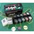 Asfit Poker Set 200 Chips In Denomination Of 10,20,50,100,500 With Tin Case  (Geen)