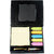 Imported MEMO PAD with Post It Slips in Faux Leather finish with Calculator -M8