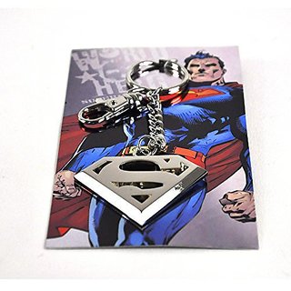 The Noble Collection Superman Logo Schlüsselbund – 5 Cm, Offizielles DC Comics Lizenzprodukt
