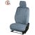 GS-Sweat Control Fixed Front Headrest Grey Towel Seat Cover For Hyundai Eon