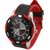 BNW Quartz Red Sporty Analogue Wrist Watch for Boys